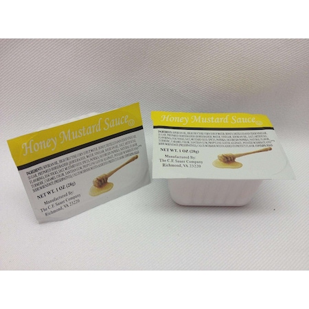Sauer Sauer Honey Mustard 1 oz. Cup, PK100 06370